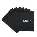 Custom Black Zipper Bag for T-Shirts – 25x35 CM 100 PACKS
