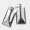 Metallic Poly Mailer Bags – 4.7" x 7.8", 100 Bags/Pack – Blue & Silver & Holographic
