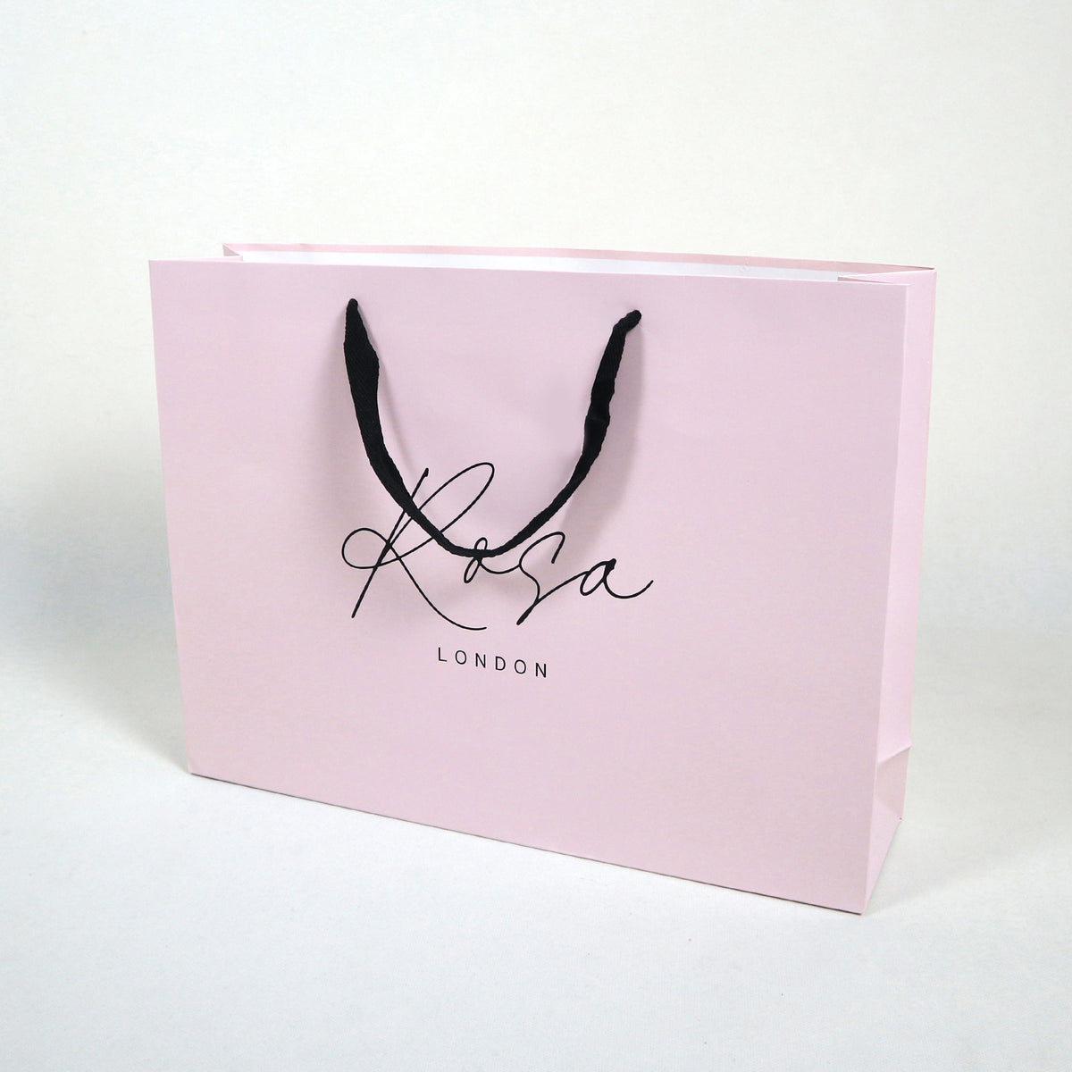 Custom Paper Shopping Bags 32 x 25 x 10 cm – 100 PCS Branded Retail Packaging
