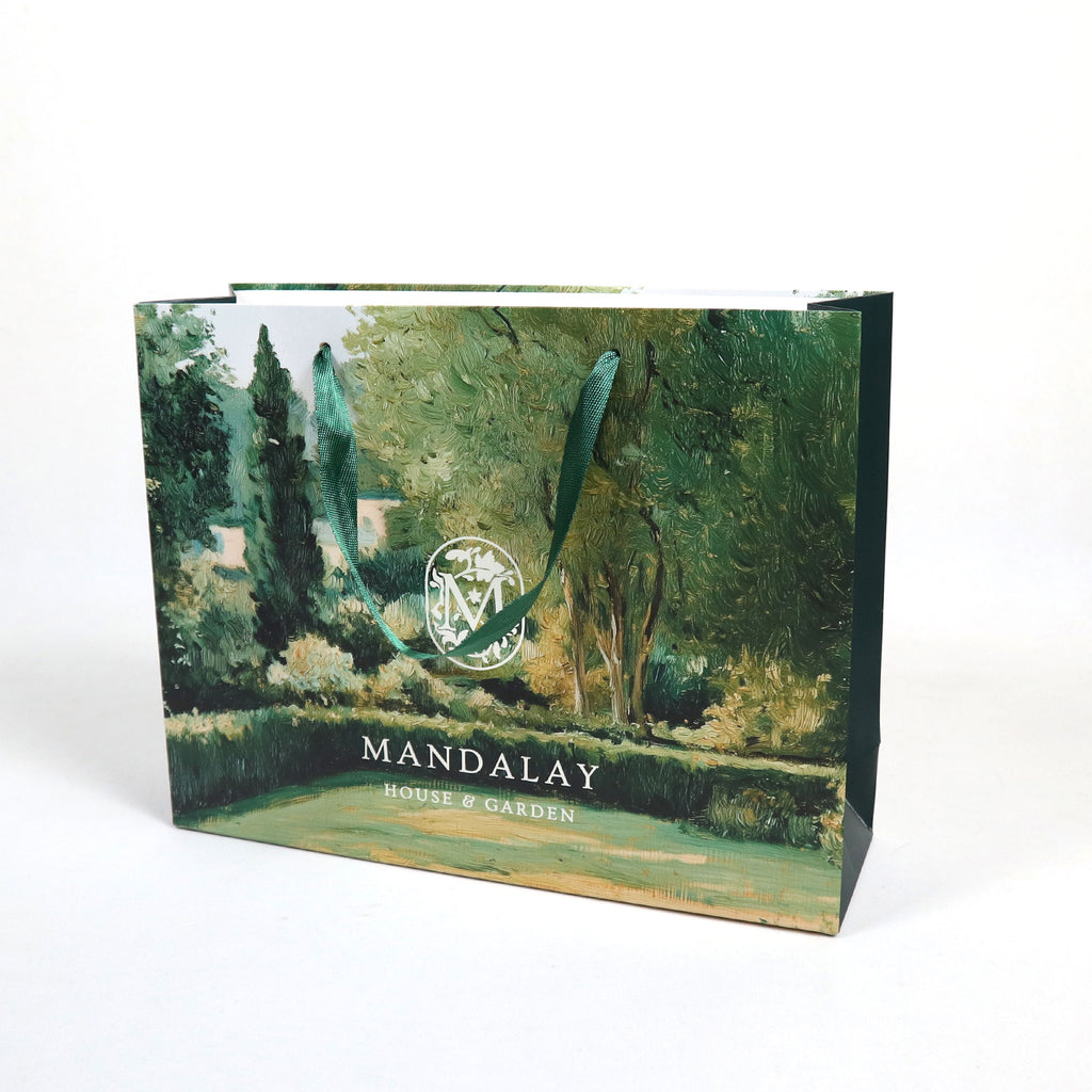 Custom Paper Shopping Bags 32 x 25 x 10 cm – 100 PCS Branded Retail Packaging
