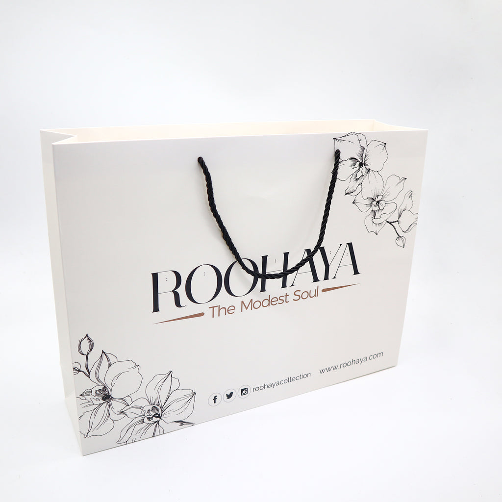 Personlized Boutique Shopping Bags 40x10x30 cm-100 PCS Custom Printing Bags