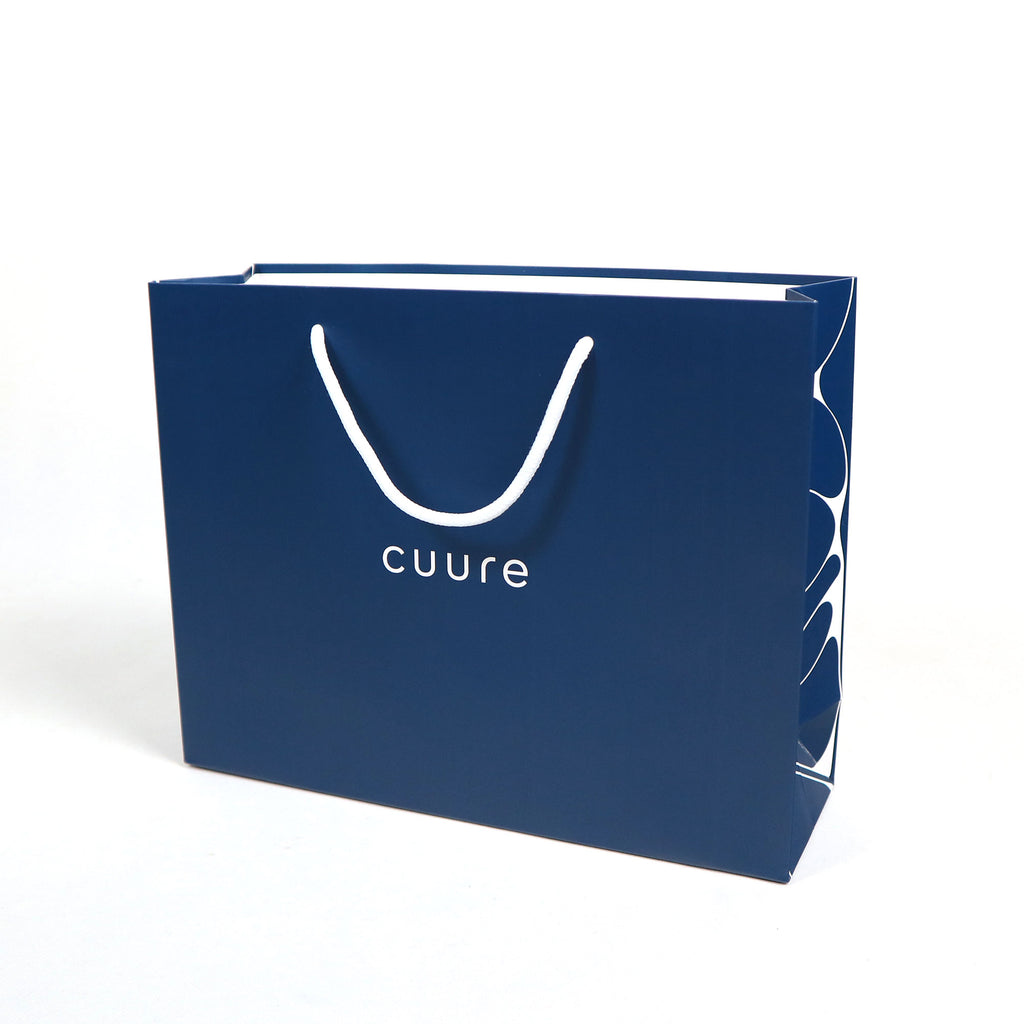 Custom Paper Shopping Bags 32 x 25 x 10 cm – 100 PCS Branded Retail Packaging